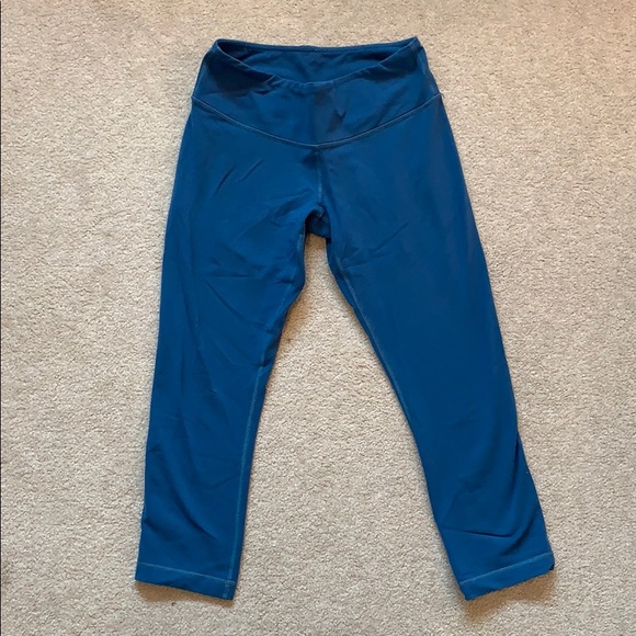 Lululemon wunder under cropped leggings